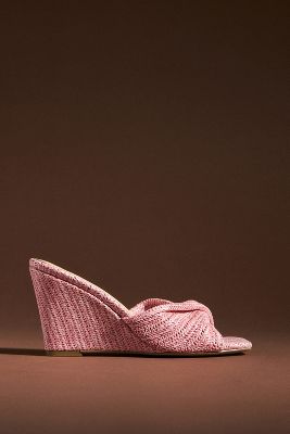 Silent D Katia Wedges In Pink