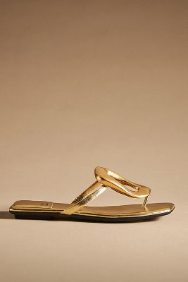 By Anthropologie T-Strap Sandals