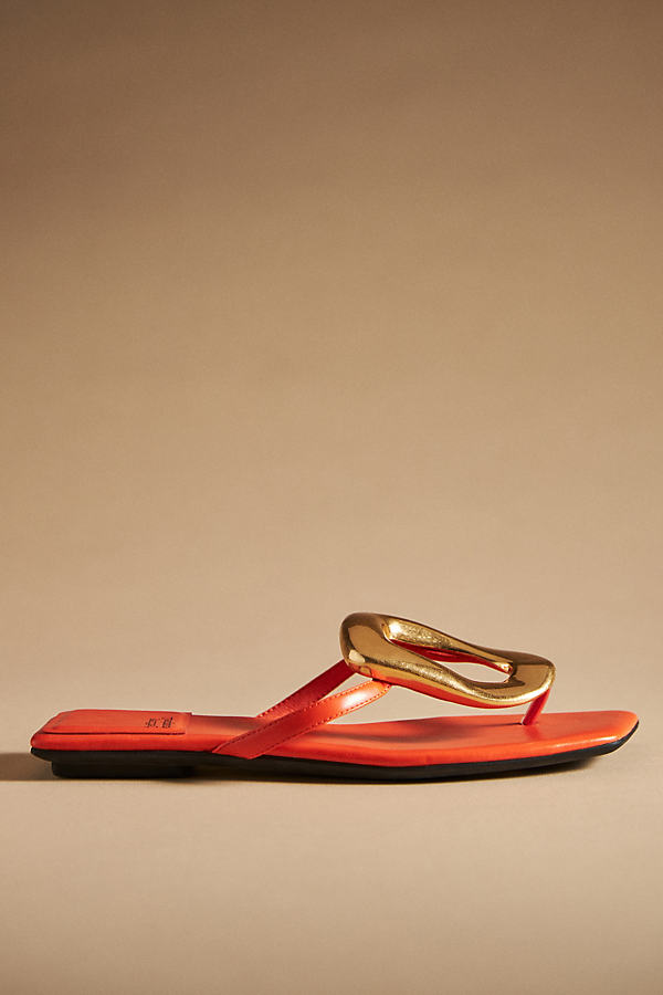Jeffrey Campbell Linques Sandals In Orange