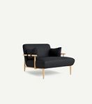 Kershaw Leather Chaise