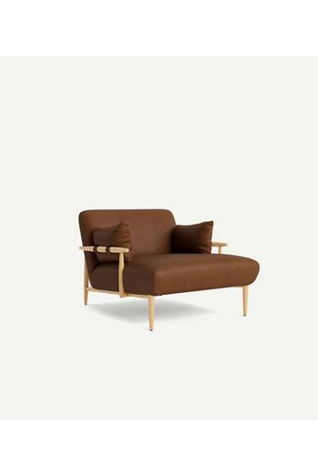 Kershaw Leather Chaise