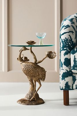 Mira Bird Side Table