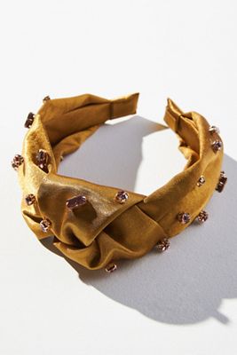 Embellished Satin Headband