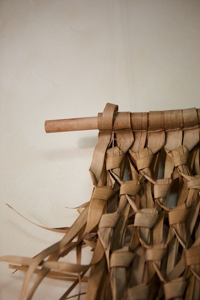 Geo Palm Leaf Wall Hanging #1