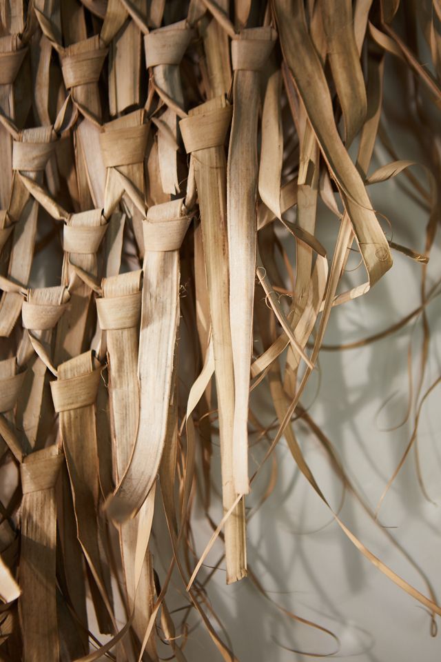 Geo Palm Leaf Wall Hanging #2
