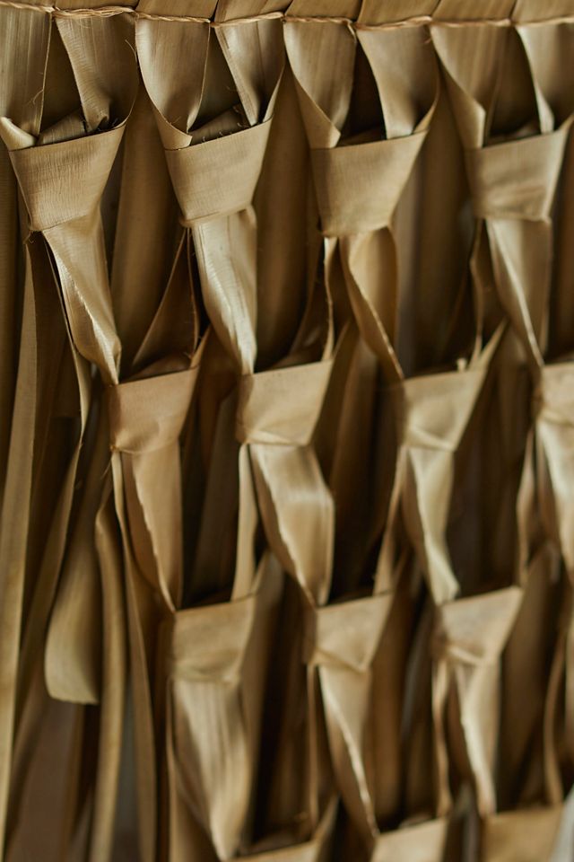 Geo Palm Leaf Wall Hanging #5