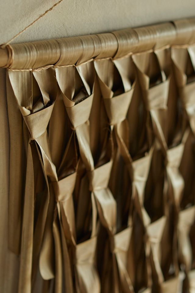 Geo Palm Leaf Wall Hanging #6