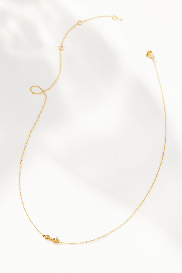 Delicate Arrow Necklace | Anthropologie