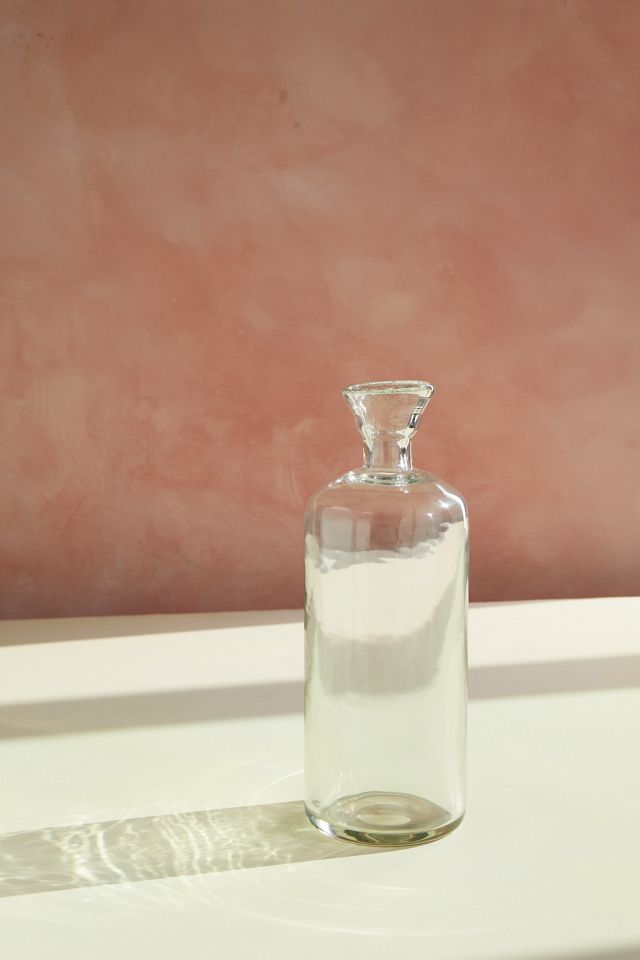 Thick Glass Jug Vase #1