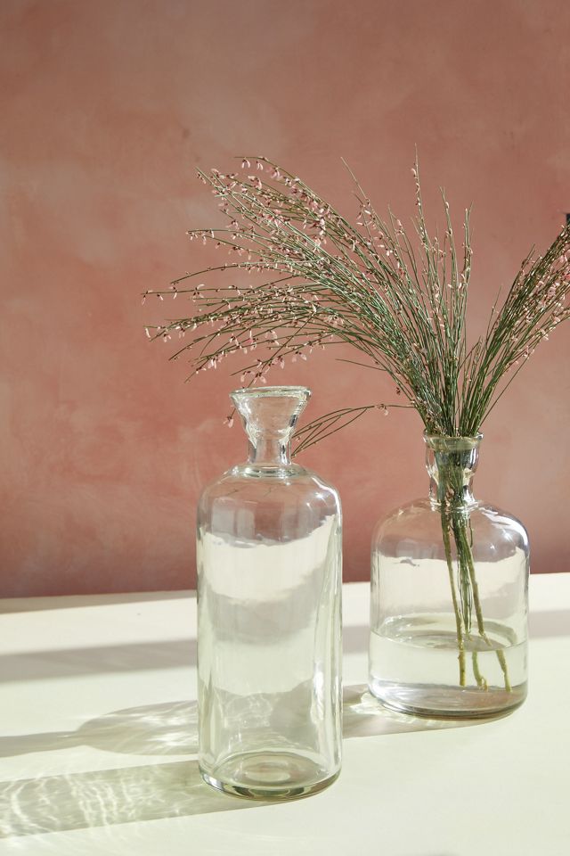 Thick Glass Jug Vase #2