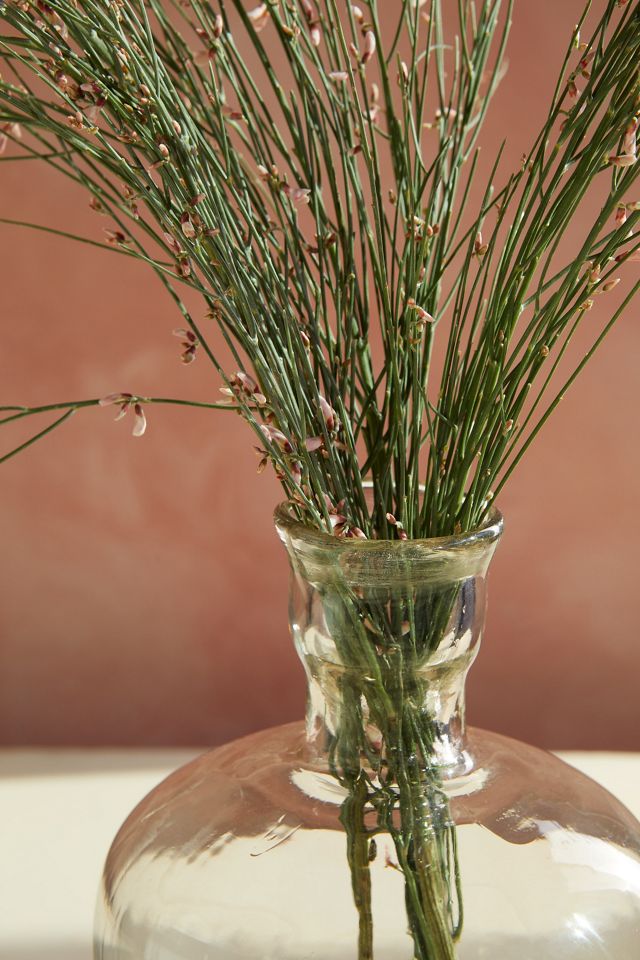Thick Glass Jug Vase #3
