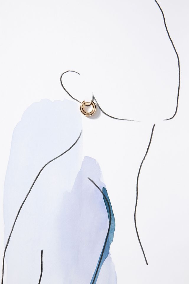 Classic Huggie Hoop Earrings #2