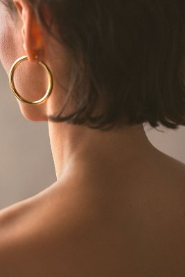 Anthropologie 2024 gold hoops