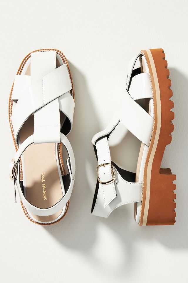 Criss Cross Fisherman Sandals | Anthropologie