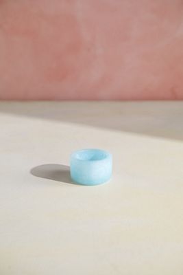 Colorful Alabaster Pinch Bowl