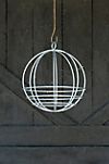 Zinc Sphere Hanging Basket, 16 #1