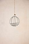 Zinc Sphere Hanging Basket, 28" #4