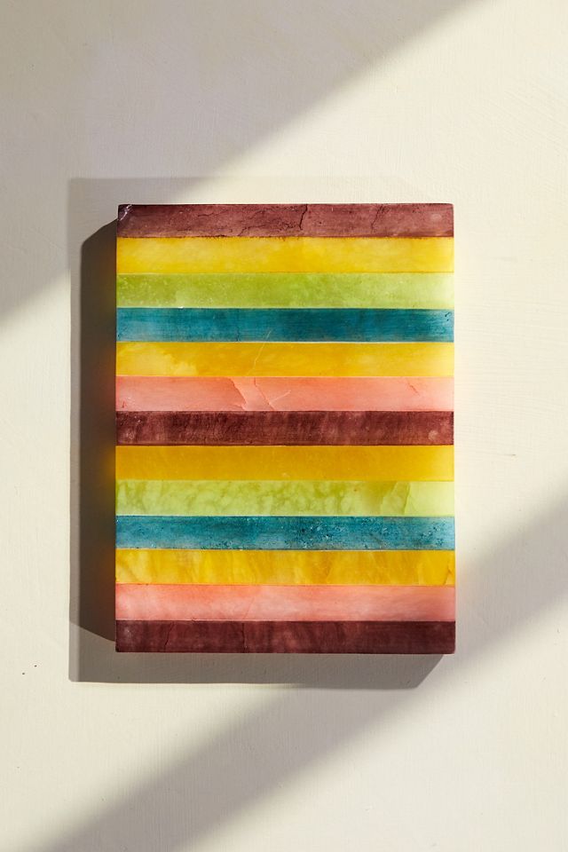 Striped Alabaster Serving Board #2