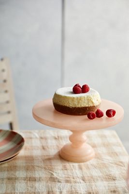 Dyed Alabaster Cake Stand