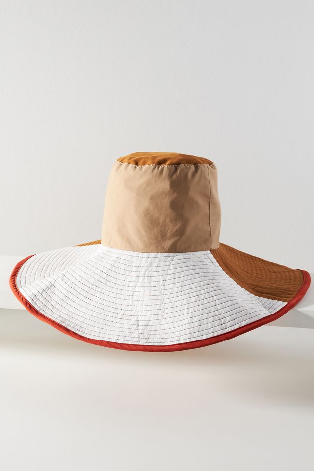Brixton Long-Brim Bucket Hat Vintage Nylon Packable Bucket Hat – Village Hat Shop main image 3