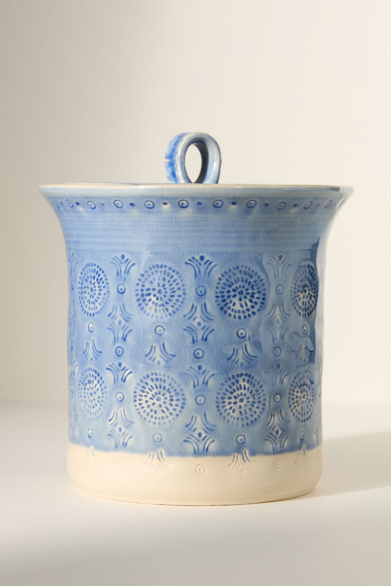 Old Havana Canister - Wedgewood Blue, One Size