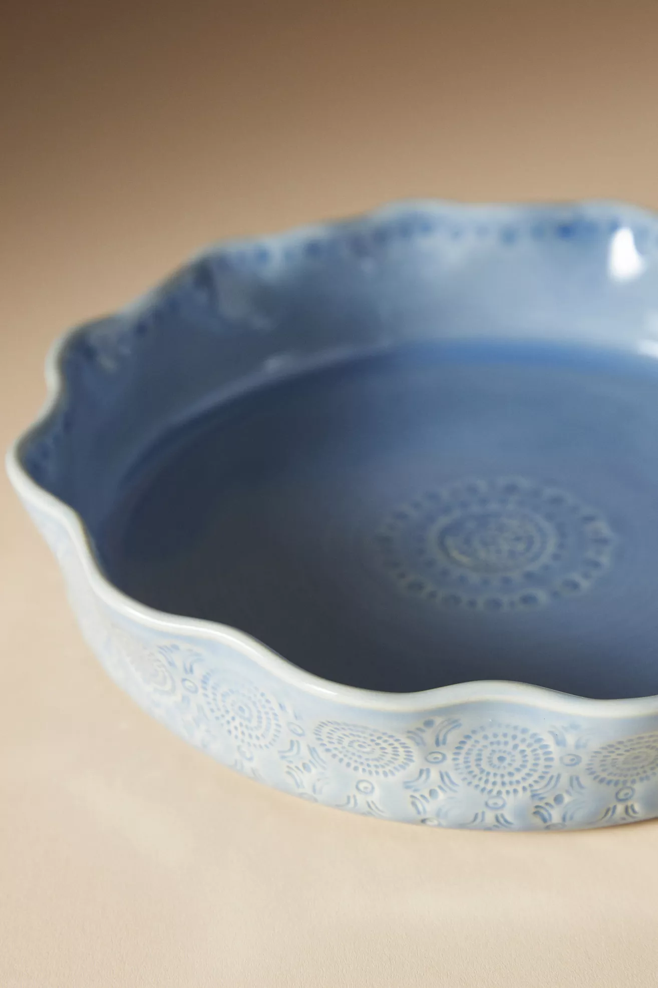 Old Havana Portuguese Stoneware Pie Dish - thumbnail 7