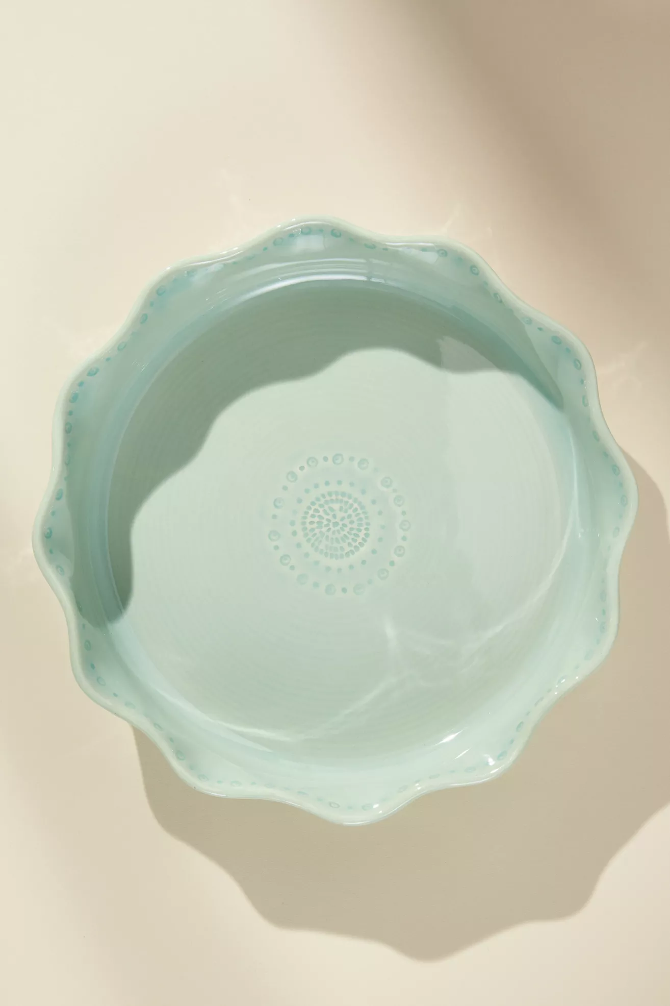 Old Havana Portuguese Stoneware Pie Dish - thumbnail 2