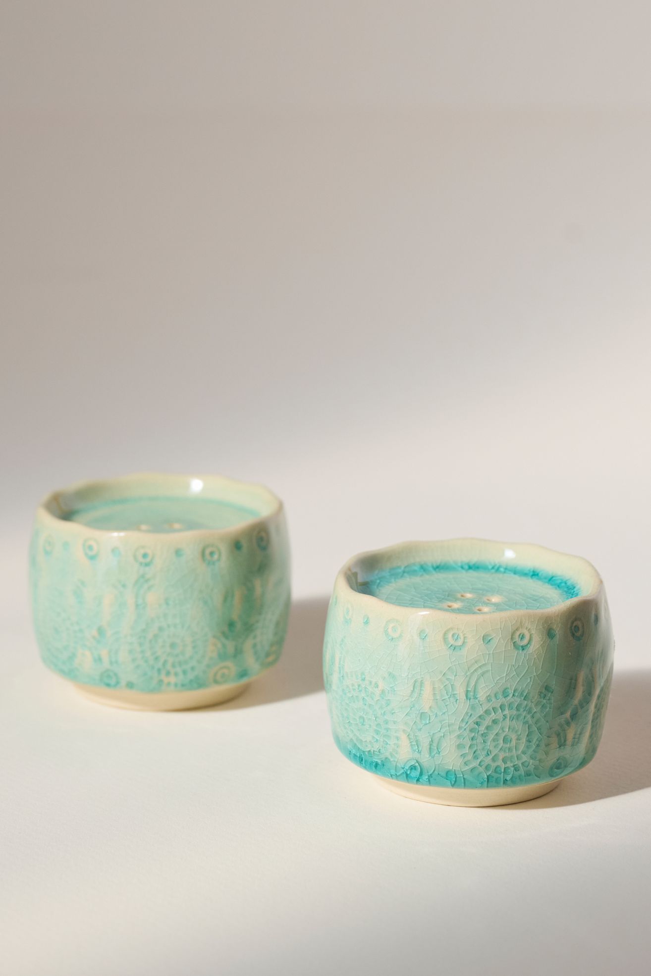 Old Havana Salt & Pepper Shakers - Mint, Set Of 2