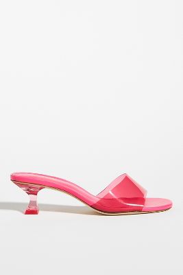 Larroudé Vivi Lucite Heels | Anthropologie