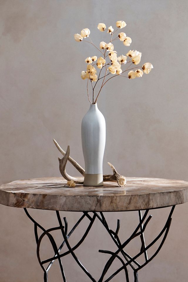 Petrified Wood Side Table #5