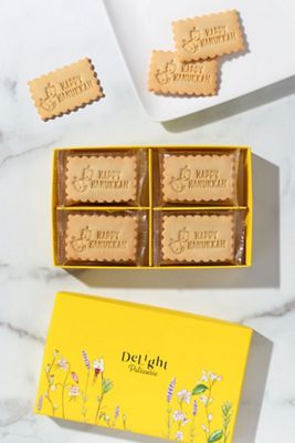 Delight Patisserie Happy Hanukkah Shortbread Cookies