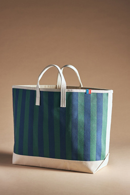 KULE KULE THE ALL OVER STRIPED TOTE