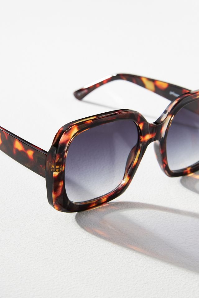 Square Tortoiseshell Sunglasses #2
