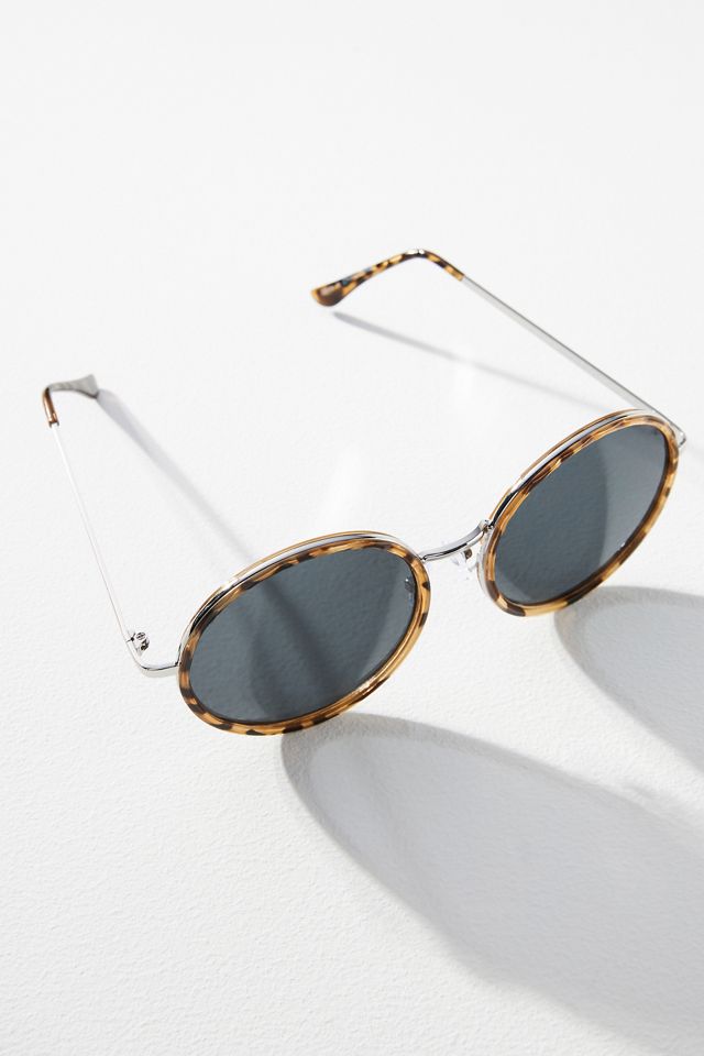 Round Tortoiseshell Sunglasses #1