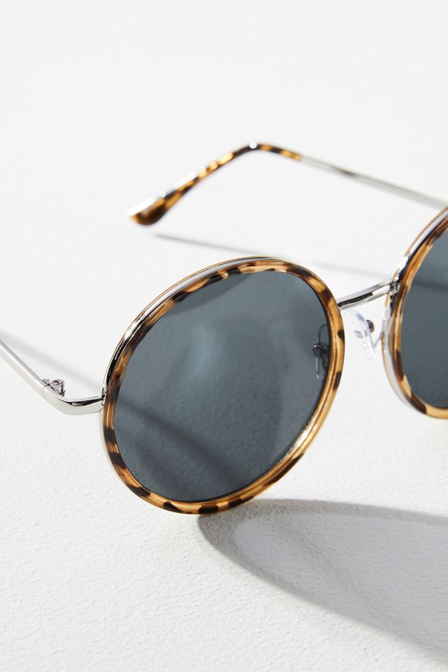 Round Tortoiseshell Sunglasses #2