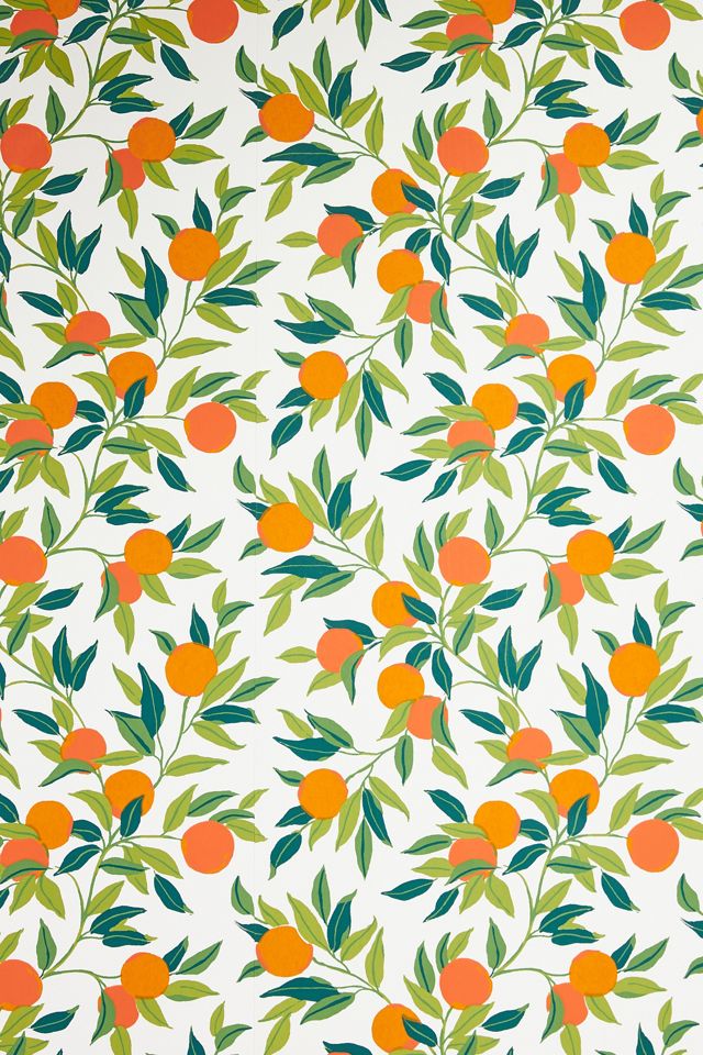Printfresh Clementine Wallpaper #1