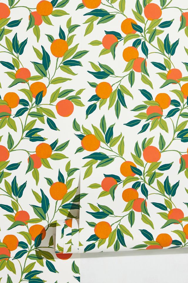 Printfresh Clementine Wallpaper #2