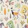 Printfresh Antelope Garden Wallpaper | AnthroLiving