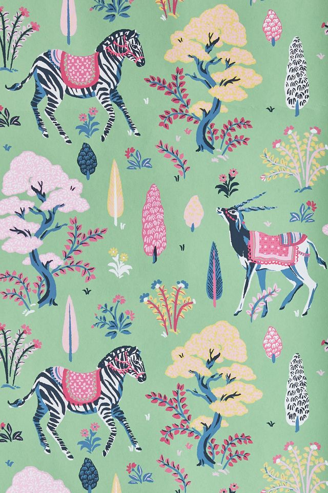 Printfresh Antelope Garden Wallpaper #1