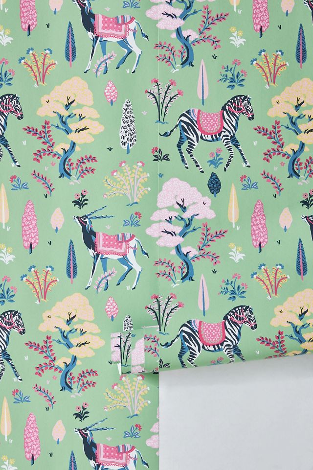 Printfresh Antelope Garden Wallpaper #2