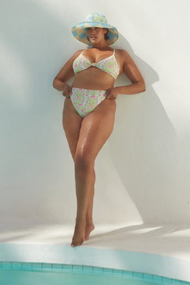 Dippin Daisys Seashore Bikini Bottoms In Green