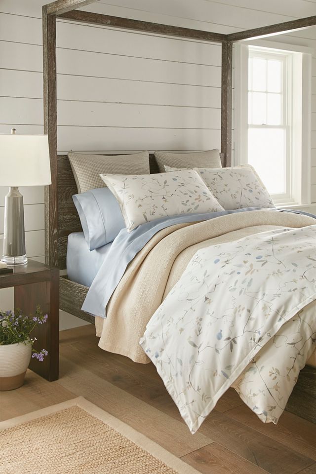 Peacock Alley Avery Percale Duvet Cover #1