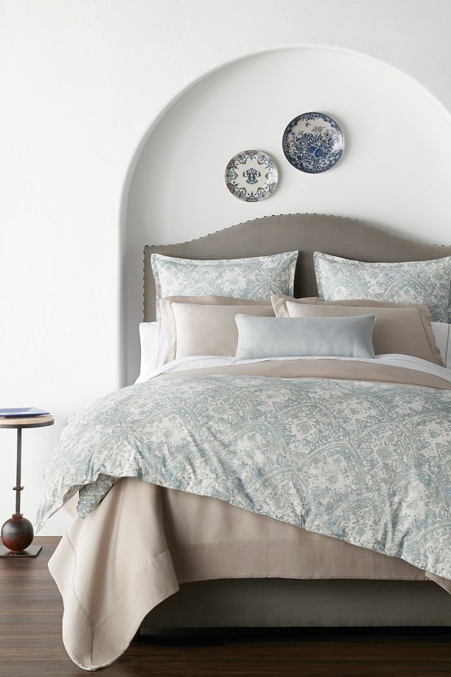 Peacock Alley Seville Percale Duvet Cover