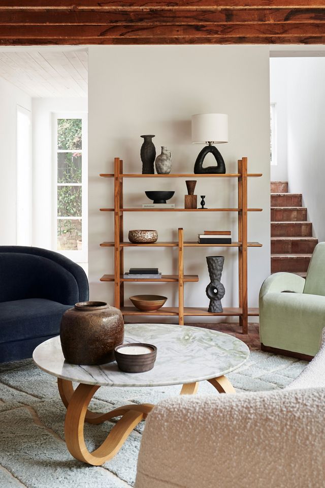 MasayaCo Teak Maderas Bookshelf #6