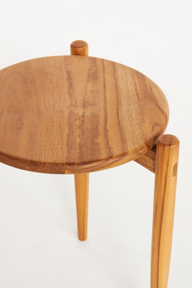 Masaya & Co. Teak Telicia Stacking Side Table #2