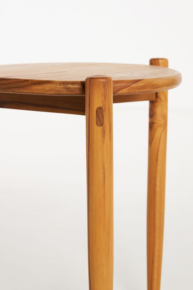 Masaya & Co. Teak Telicia Stacking Side Table #3