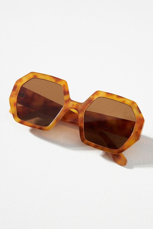I-SEA Geometric Circle Sunglasses #1