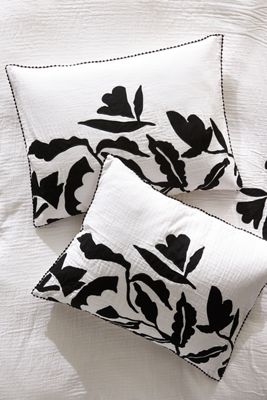 Desdemona Applique Shams, Set of 2