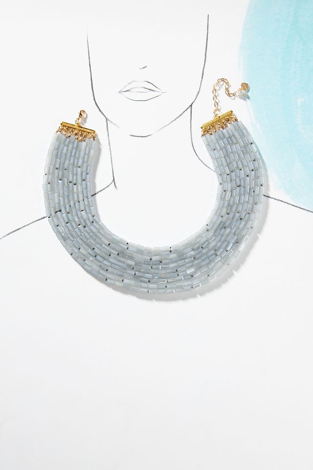 Shades of Sea Layered Necklace #2