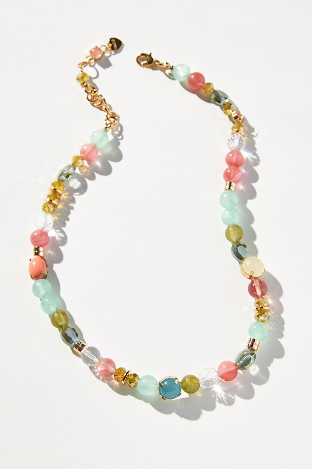 Shades of Sea Necklace | Anthropologie